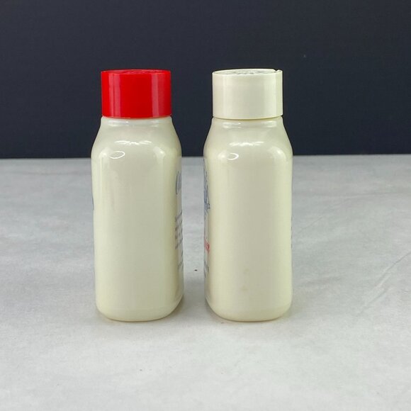Vintage Old Spice After Shave Lotion and Talcum Powder Shulton Bottles Lot of 2 - Picture 2 of 9